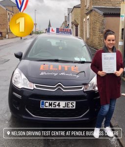 driving lessons or intensive driving course in Nelson or Burnley